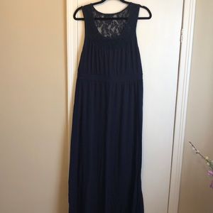 Gap Maxi dress with lace top